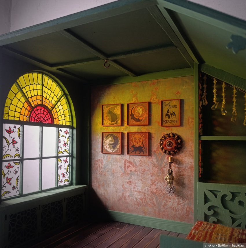 Почти зеленый — Румбоксы и кукольные интерьеры: фото