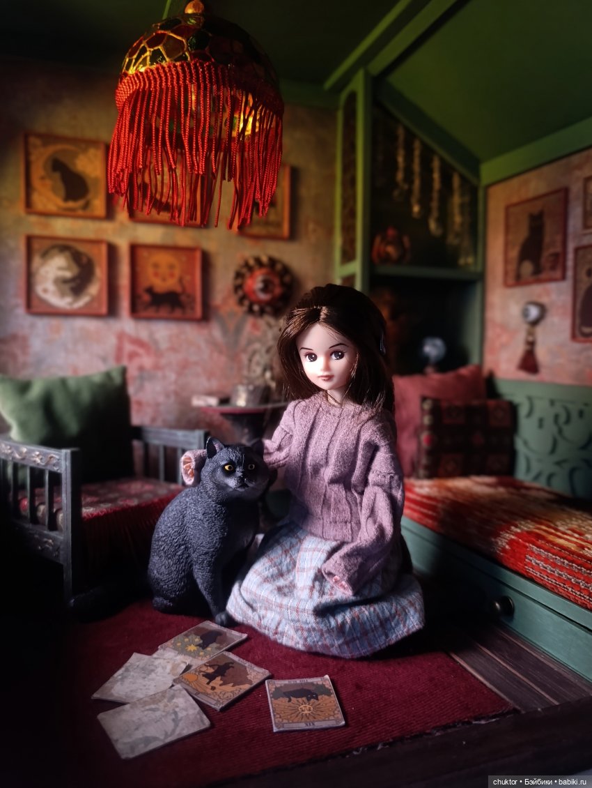 Почти зеленый — Румбоксы и кукольные интерьеры: фото