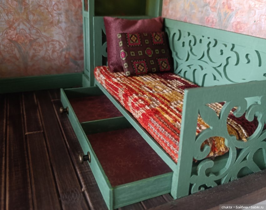 Почти зеленый — Румбоксы и кукольные интерьеры: фото (фото 5)