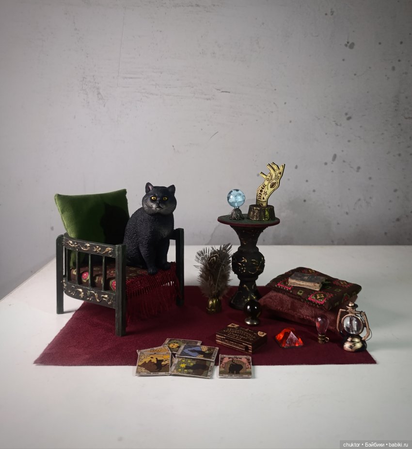 Почти зеленый — Румбоксы и кукольные интерьеры: фото