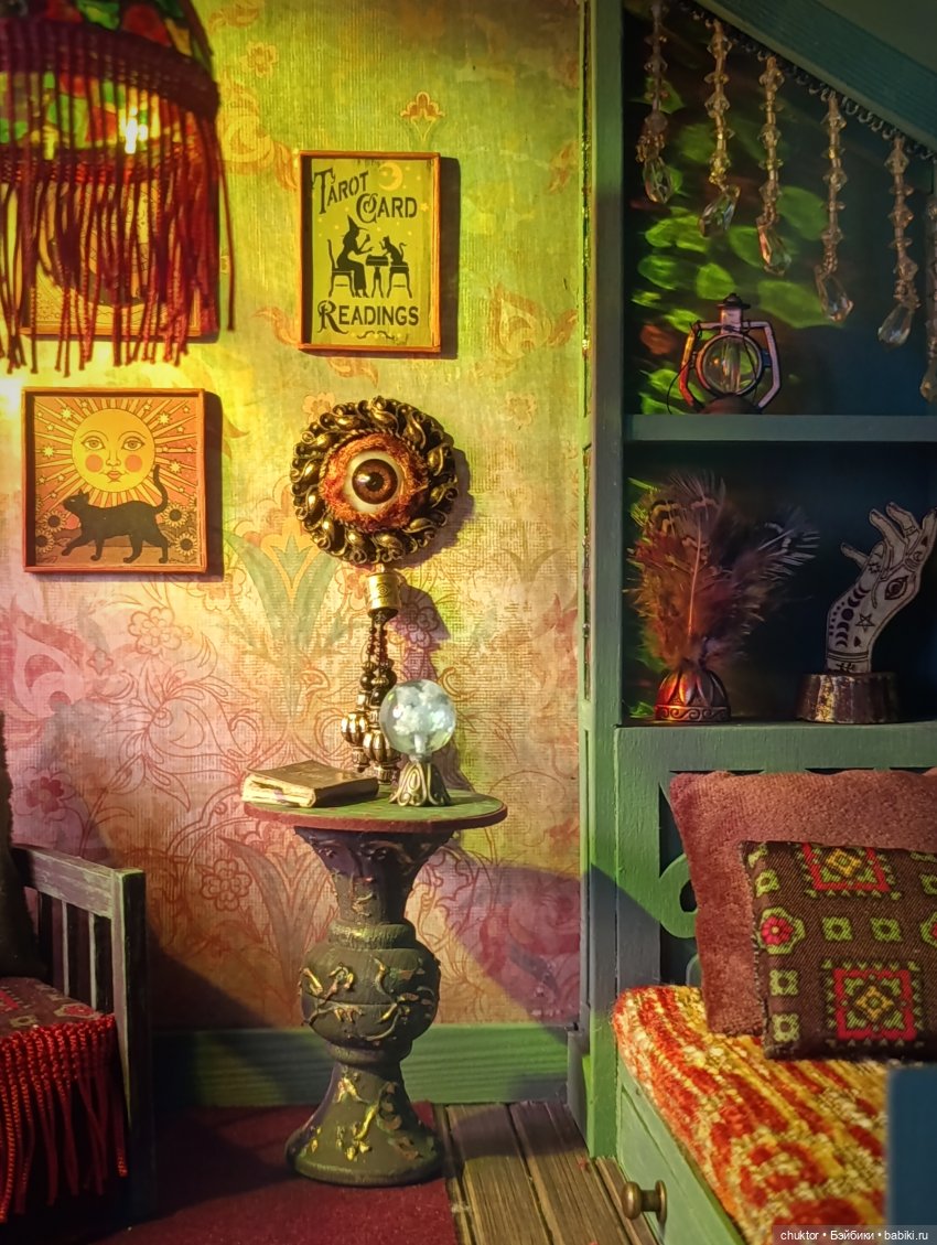 Почти зеленый — Румбоксы и кукольные интерьеры: фото