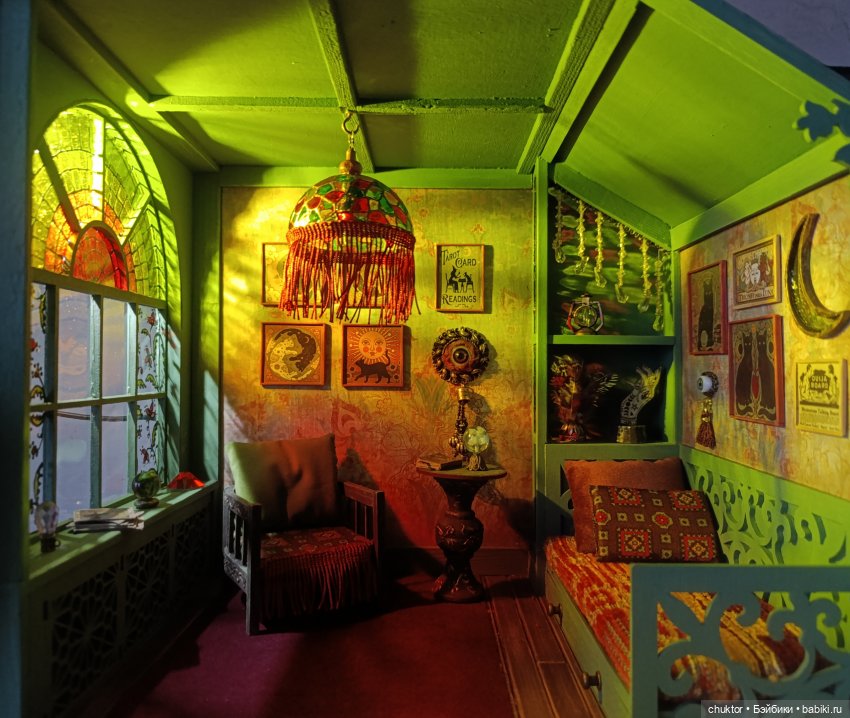 Почти зеленый — Румбоксы и кукольные интерьеры: фото