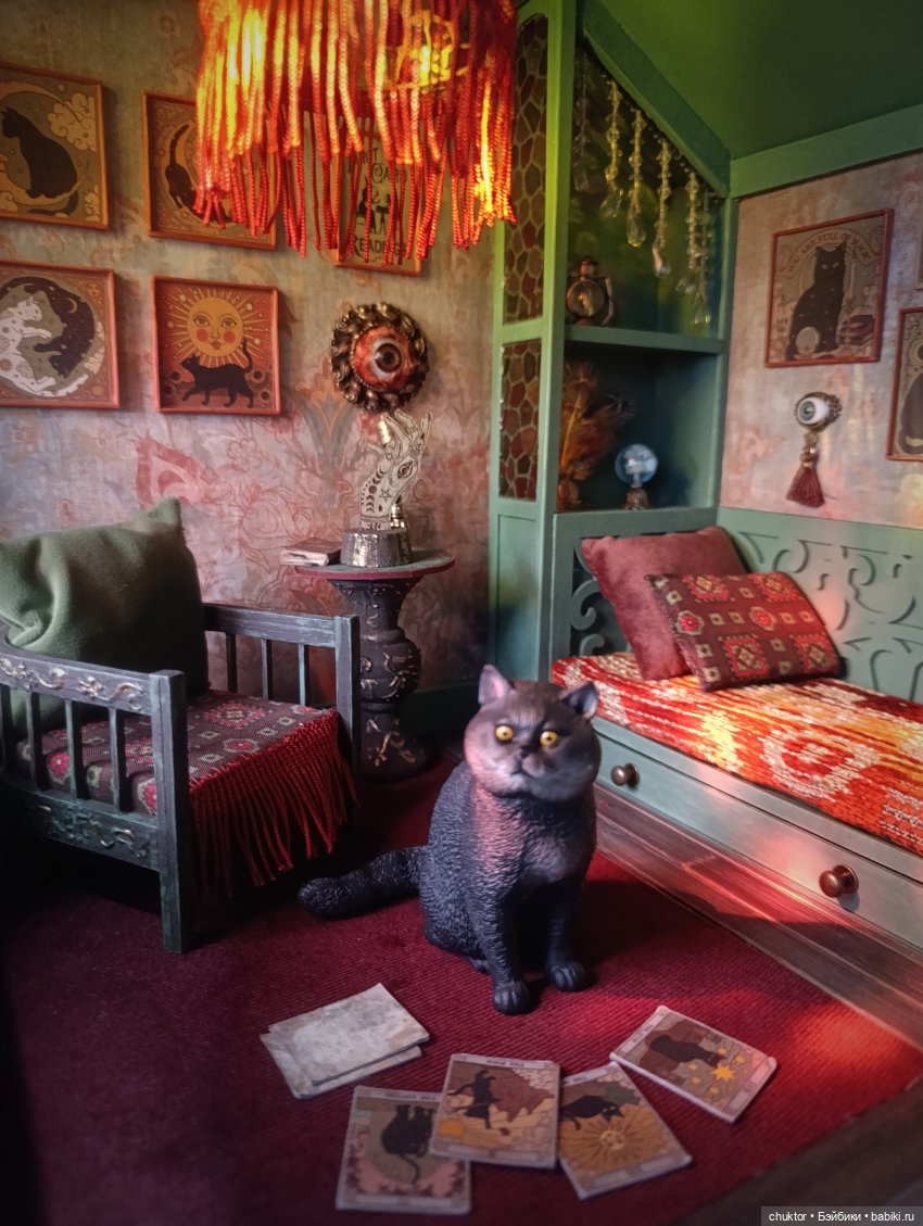 Почти зеленый — Румбоксы и кукольные интерьеры: фото