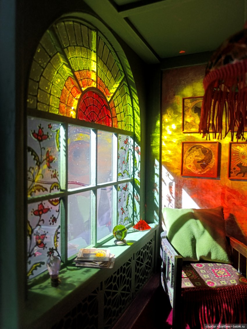 Почти зеленый — Румбоксы и кукольные интерьеры: фото