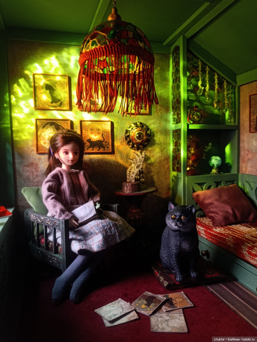 Почти зеленый — Румбоксы и кукольные интерьеры: фото