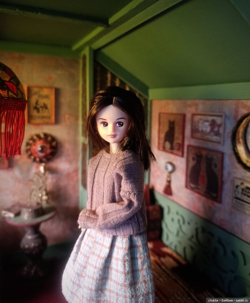 Почти зеленый — Румбоксы и кукольные интерьеры: фото