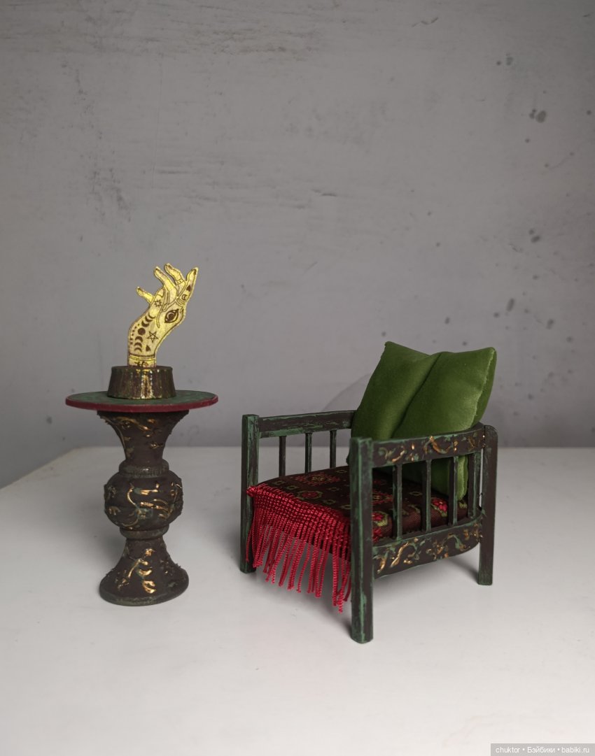 Почти зеленый — Румбоксы и кукольные интерьеры: фото