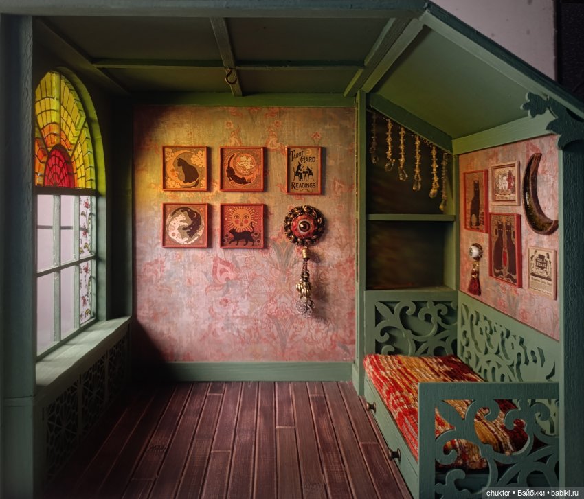 Почти зеленый — Румбоксы и кукольные интерьеры: фото