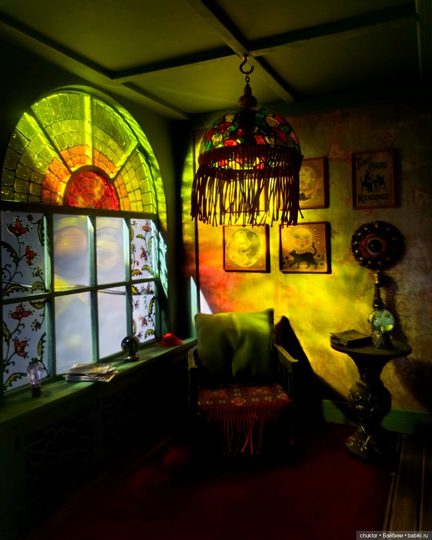 Почти зеленый — Румбоксы и кукольные интерьеры: фото