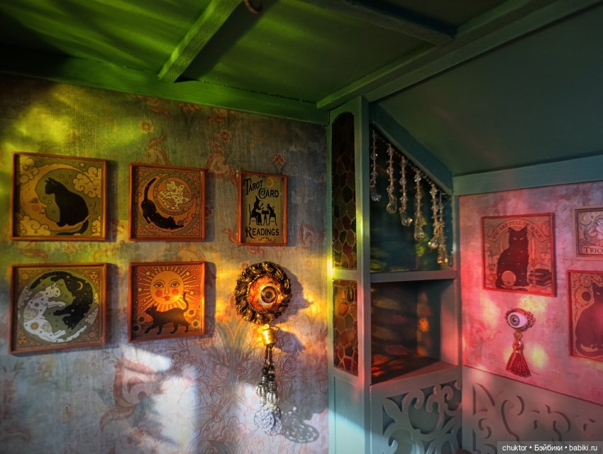 Почти зеленый — Румбоксы и кукольные интерьеры: фото