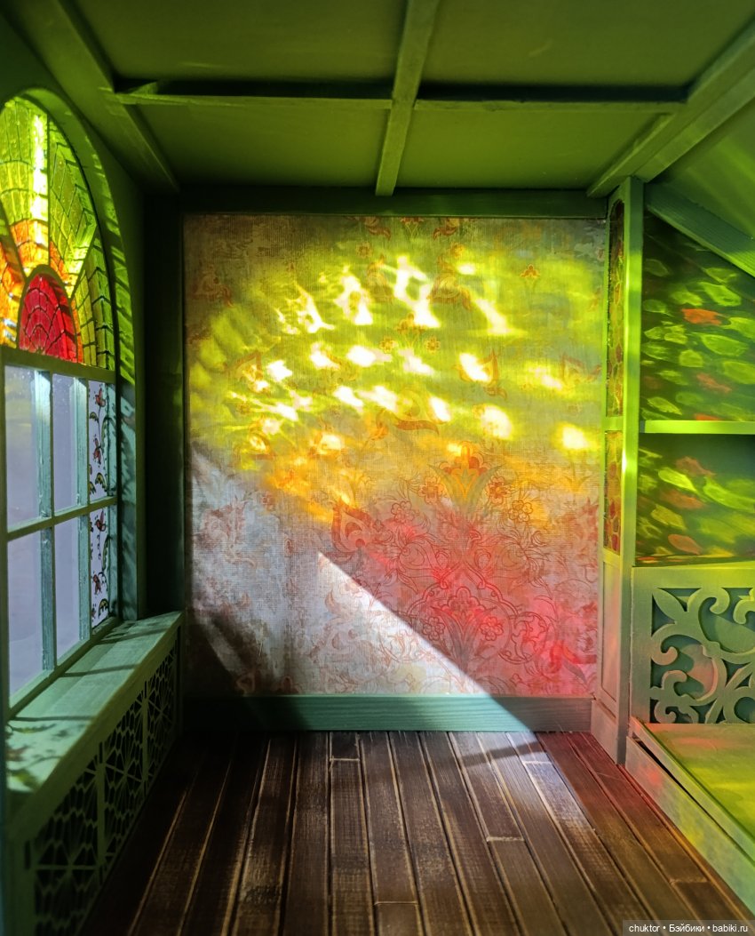 Почти зеленый — Румбоксы и кукольные интерьеры: фото