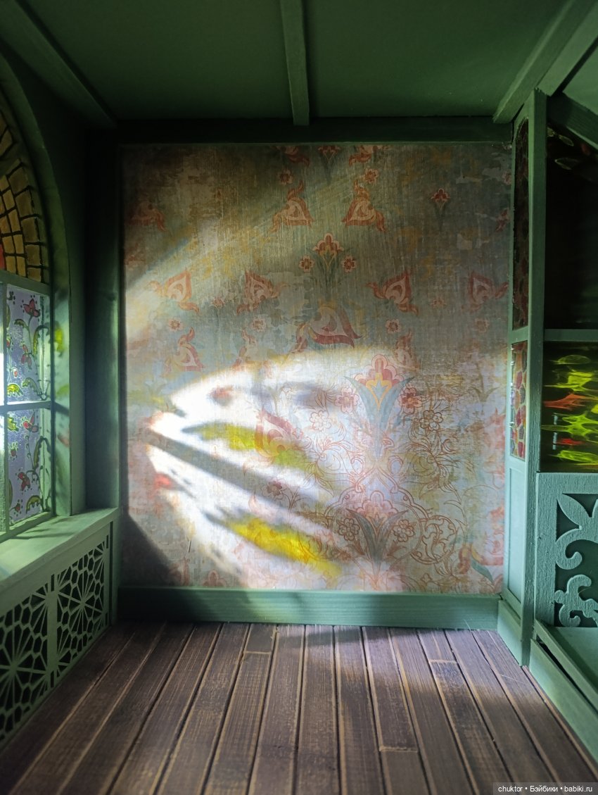 Почти зеленый — Румбоксы и кукольные интерьеры: фото
