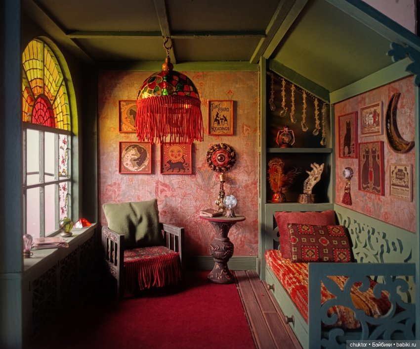 Почти зеленый — Румбоксы и кукольные интерьеры: фото