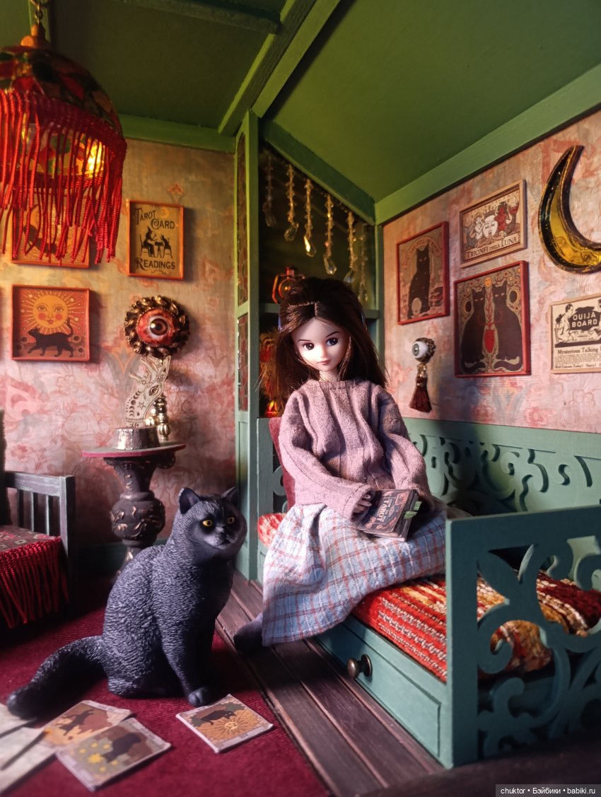 Почти зеленый — Румбоксы и кукольные интерьеры: фото