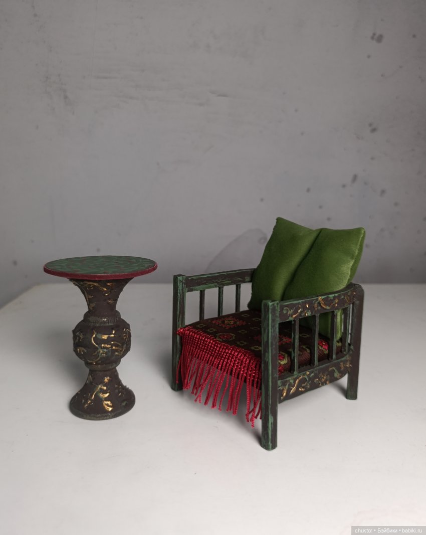 Почти зеленый — Румбоксы и кукольные интерьеры: фото