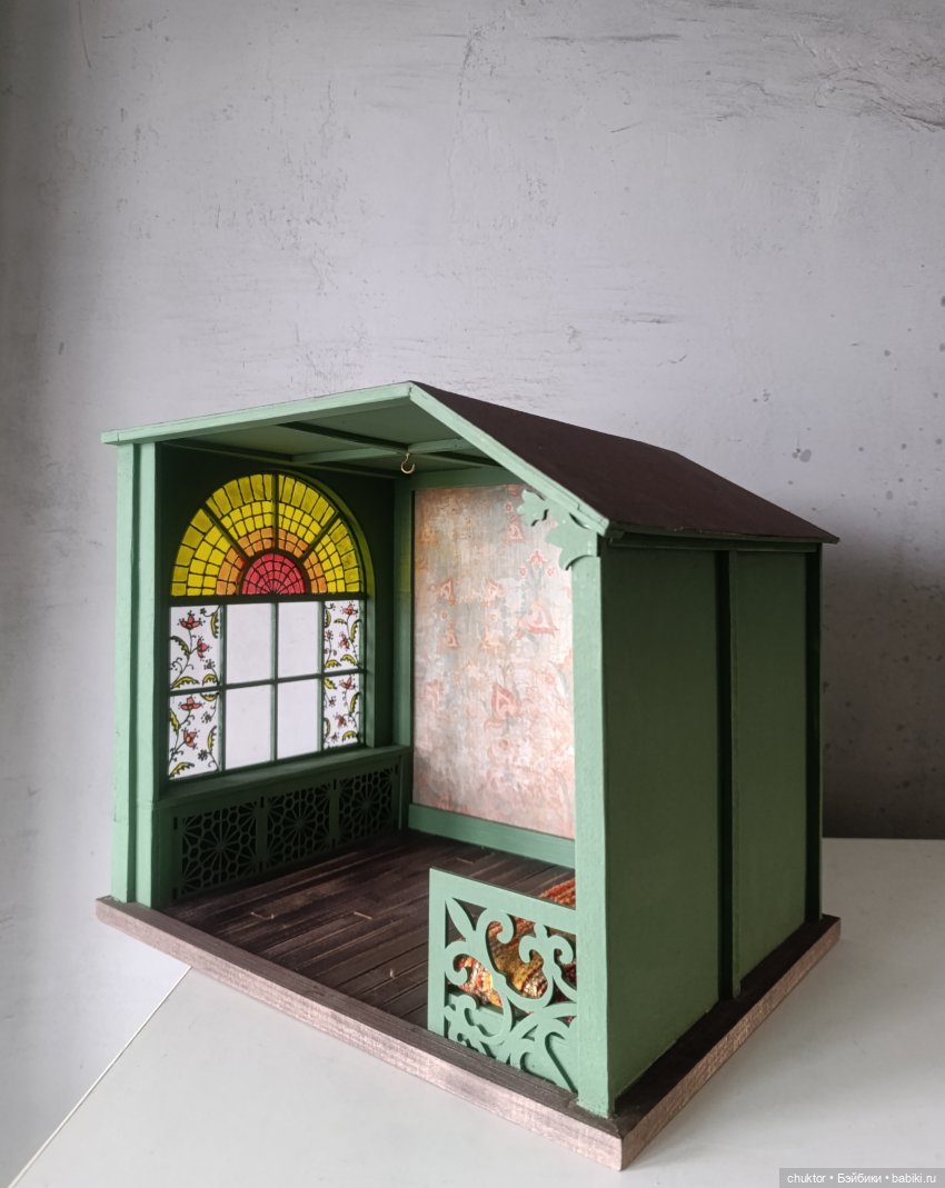 Почти зеленый — Румбоксы и кукольные интерьеры: фото (фото 7)