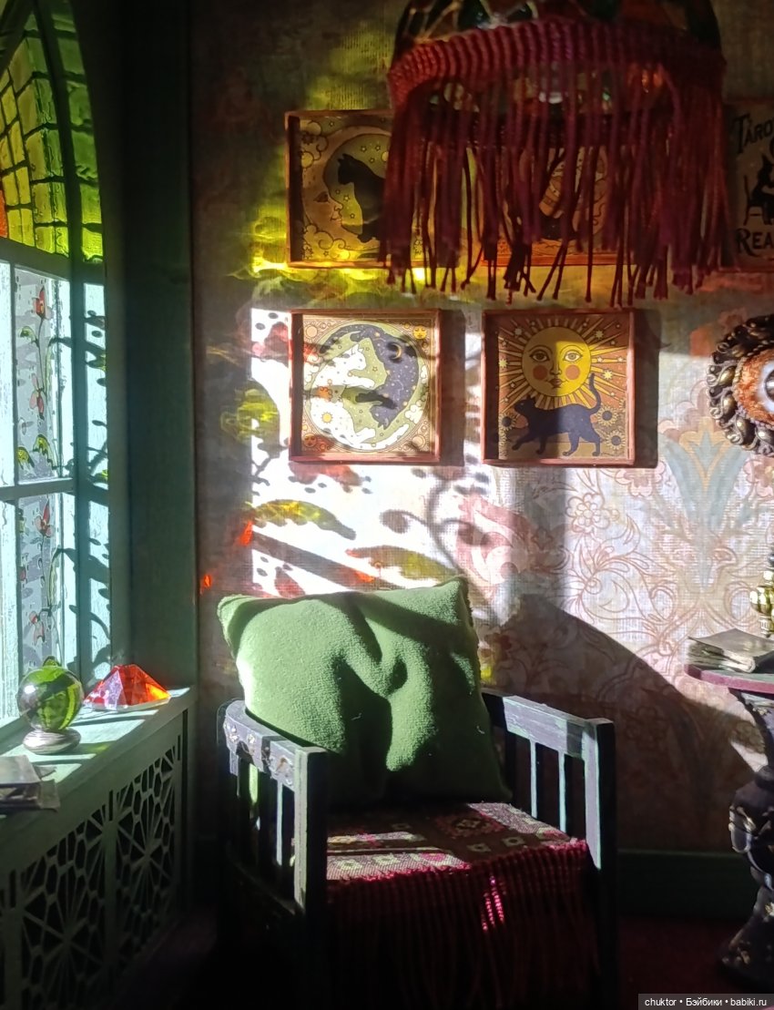Почти зеленый — Румбоксы и кукольные интерьеры: фото