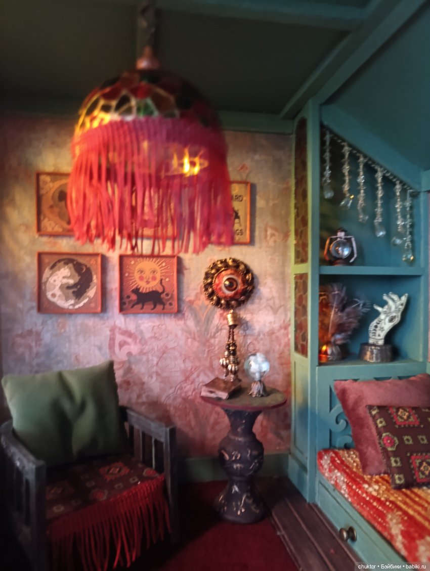 Почти зеленый — Румбоксы и кукольные интерьеры: фото