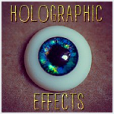 Глазки для кукол с голографическим эффектом ©Happiness Toys