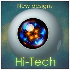 Новые дизайны Hi-Tech для кукольных глаз
