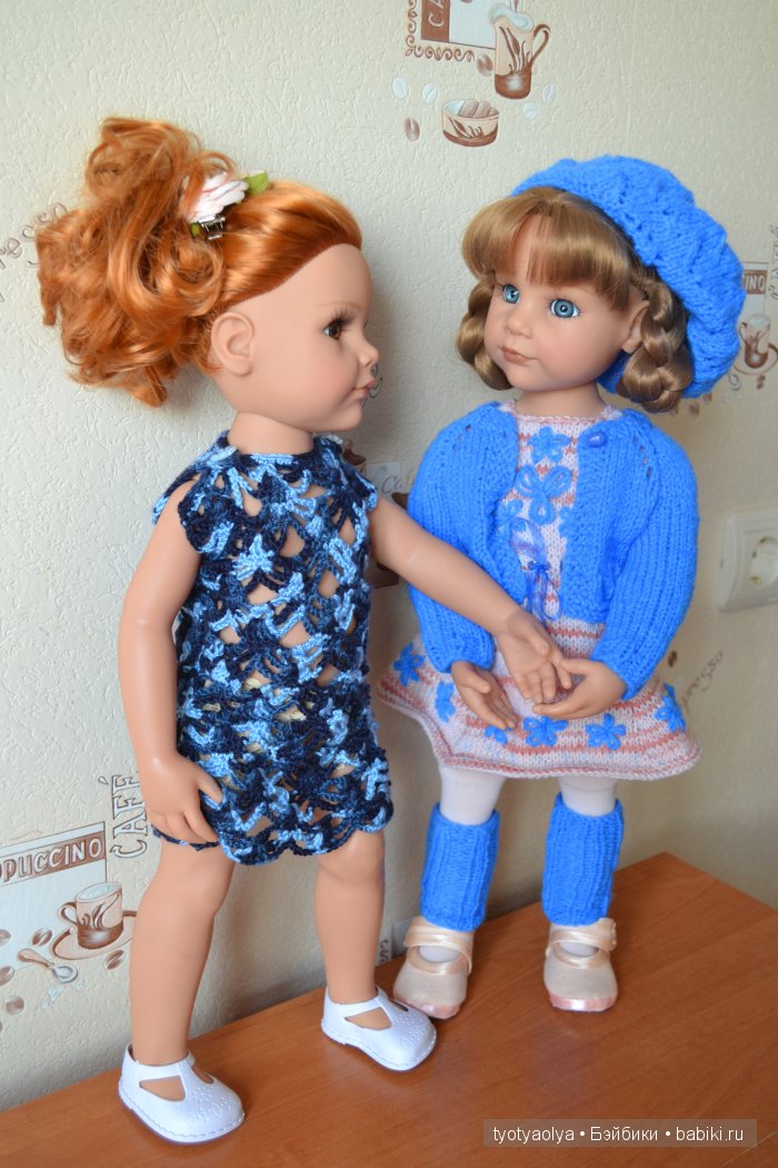 Аиша, Любаша и Лада, куклы Готц | Бэйбики Аиша, Любаша и Лада, куклы Готц