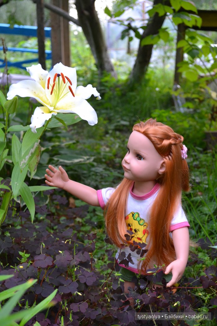 Как мы летом отдыхали. Часть 1. Куклы Готц и Паола Рейна