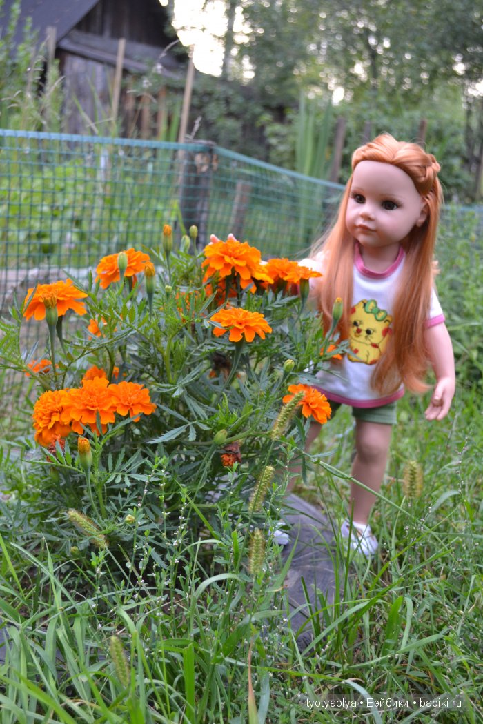 Как мы летом отдыхали. Часть 1. Куклы Готц и Паола Рейна