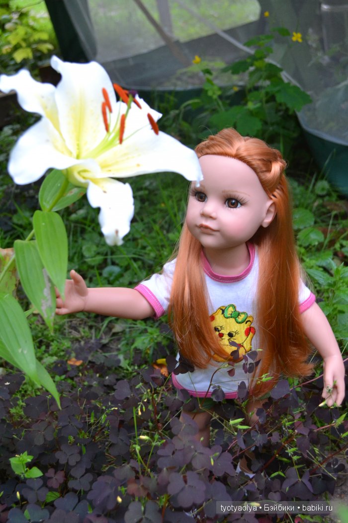 Как мы летом отдыхали. Часть 1. Куклы Готц и Паола Рейна