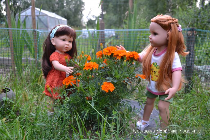 Как мы летом отдыхали. Часть 1. Куклы Готц и Паола Рейна