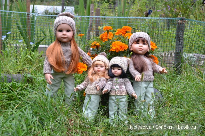 Как мы летом отдыхали. Часть 2. Куклы Готц и Паола Рейна