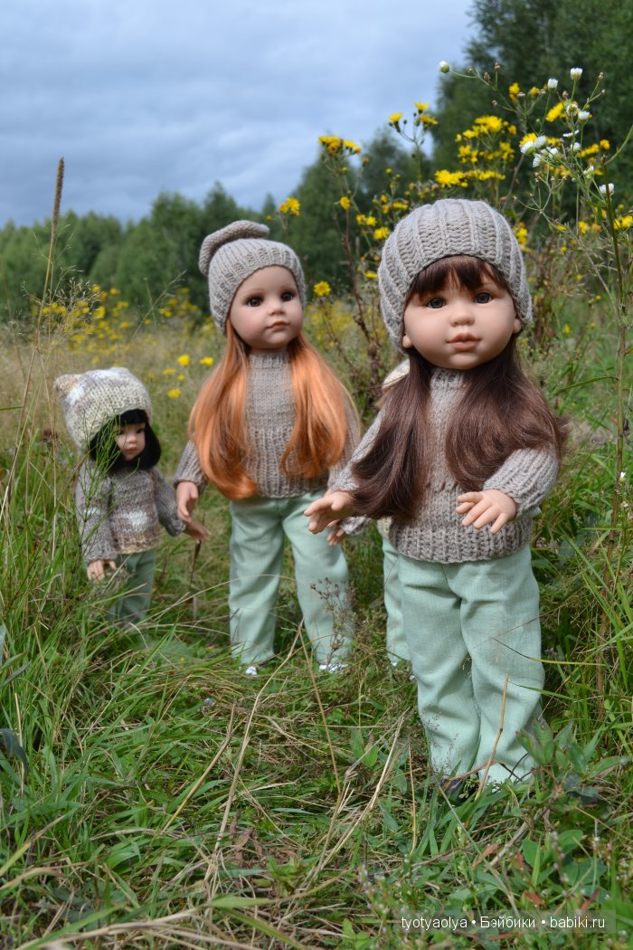 Как мы летом отдыхали. Часть 2. Куклы Готц и Паола Рейна