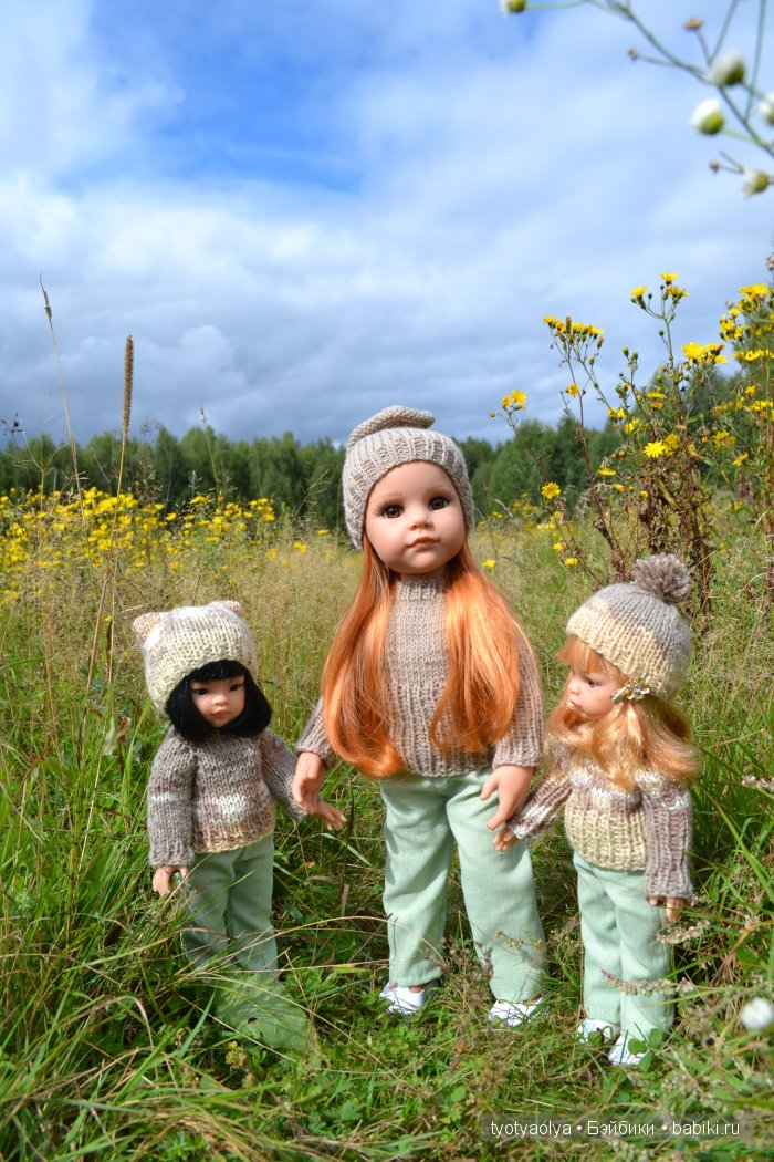 Как мы летом отдыхали. Часть 2. Куклы Готц и Паола Рейна