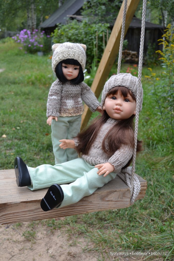 Как мы летом отдыхали. Часть 2. Куклы Готц и Паола Рейна