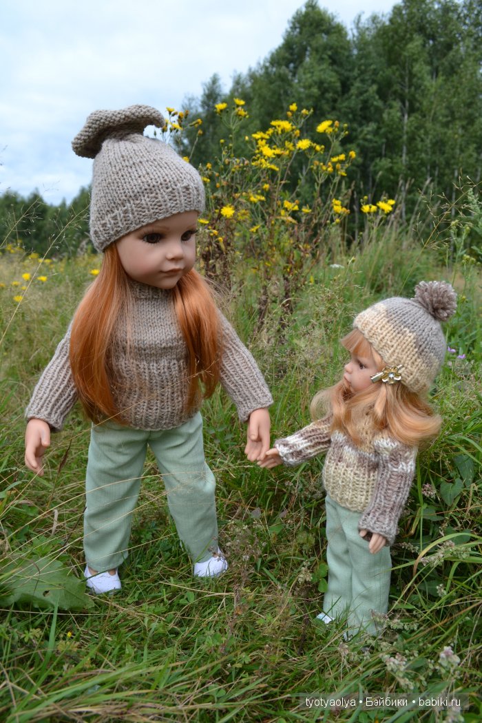 Как мы летом отдыхали. Часть 2. Куклы Готц и Паола Рейна