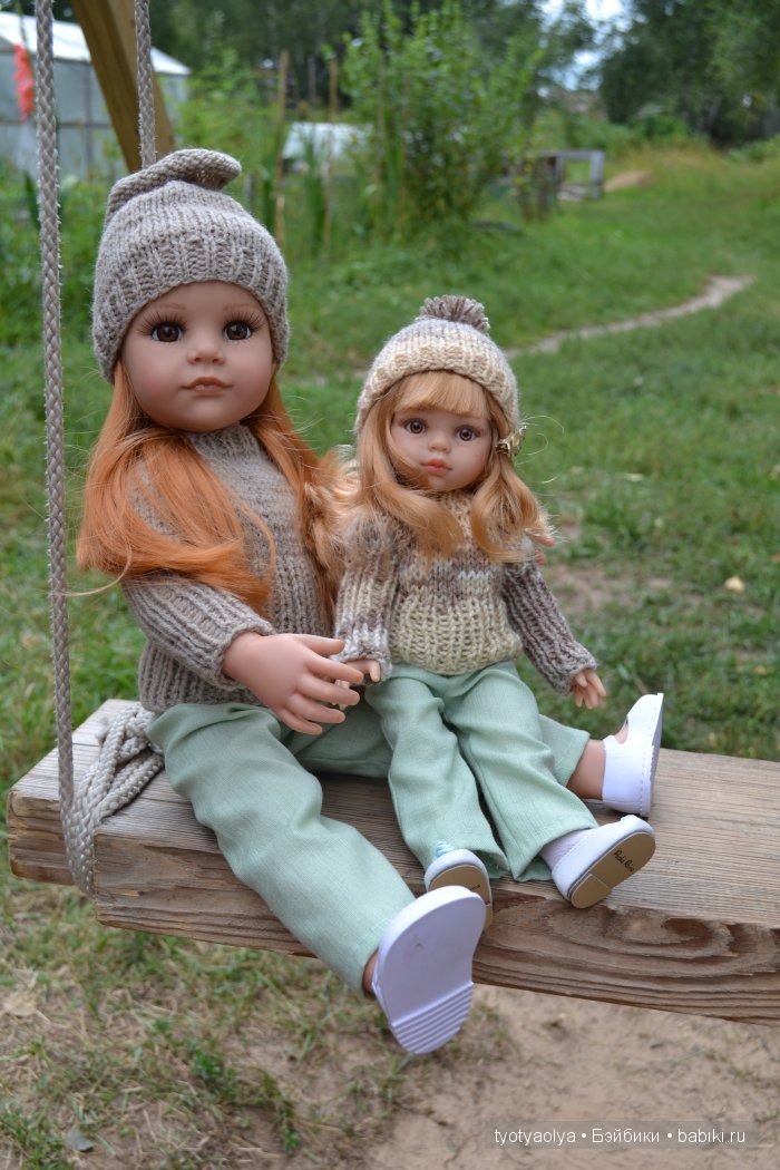 Как мы летом отдыхали. Часть 2. Куклы Готц и Паола Рейна