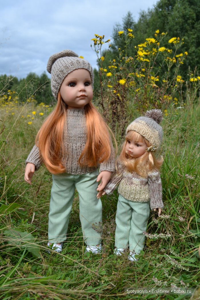 Как мы летом отдыхали. Часть 2. Куклы Готц и Паола Рейна