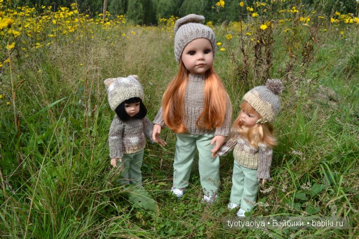 Как мы летом отдыхали. Часть 2. Куклы Готц и Паола Рейна