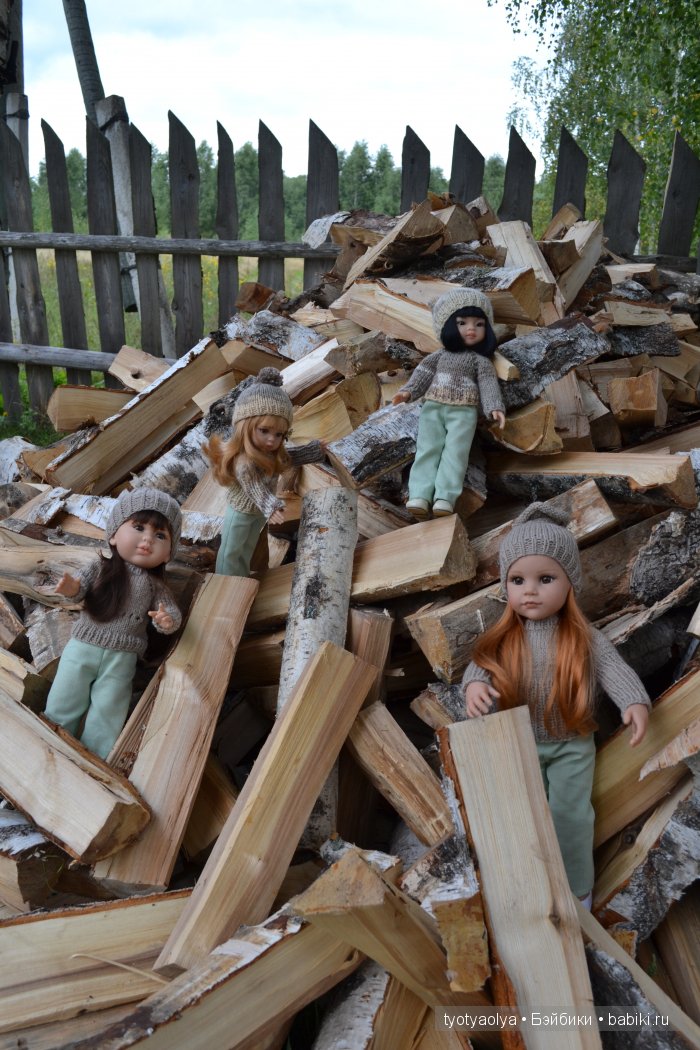 Как мы летом отдыхали. Часть 2. Куклы Готц и Паола Рейна