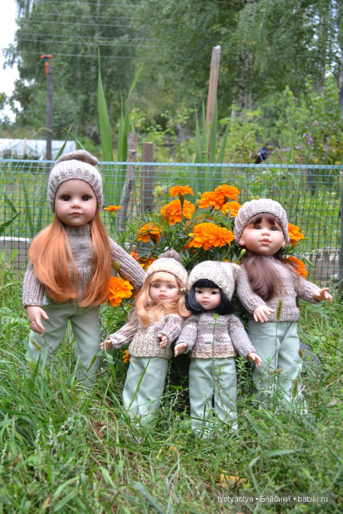 Как мы летом отдыхали. Часть 2. Куклы Готц и Паола Рейна