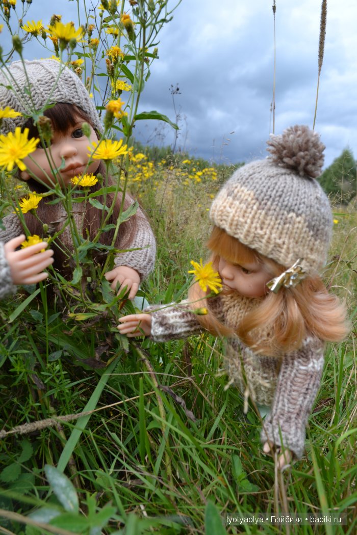 Как мы летом отдыхали. Часть 2. Куклы Готц и Паола Рейна