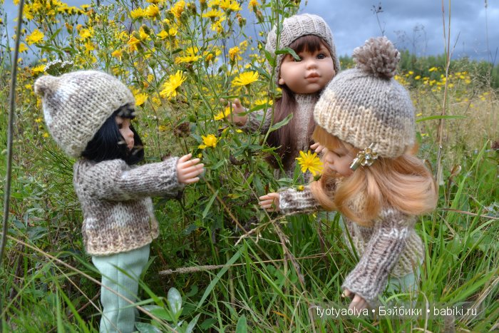 Как мы летом отдыхали. Часть 2. Куклы Готц и Паола Рейна