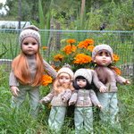 Как мы летом отдыхали. Часть 2. Куклы Готц и Паола Рейна