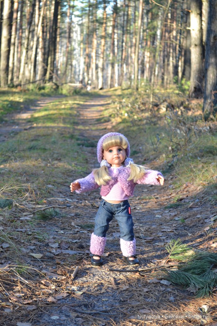 Как Кира на дачу ездила — Куклы Gotz (Готц): Ханна
