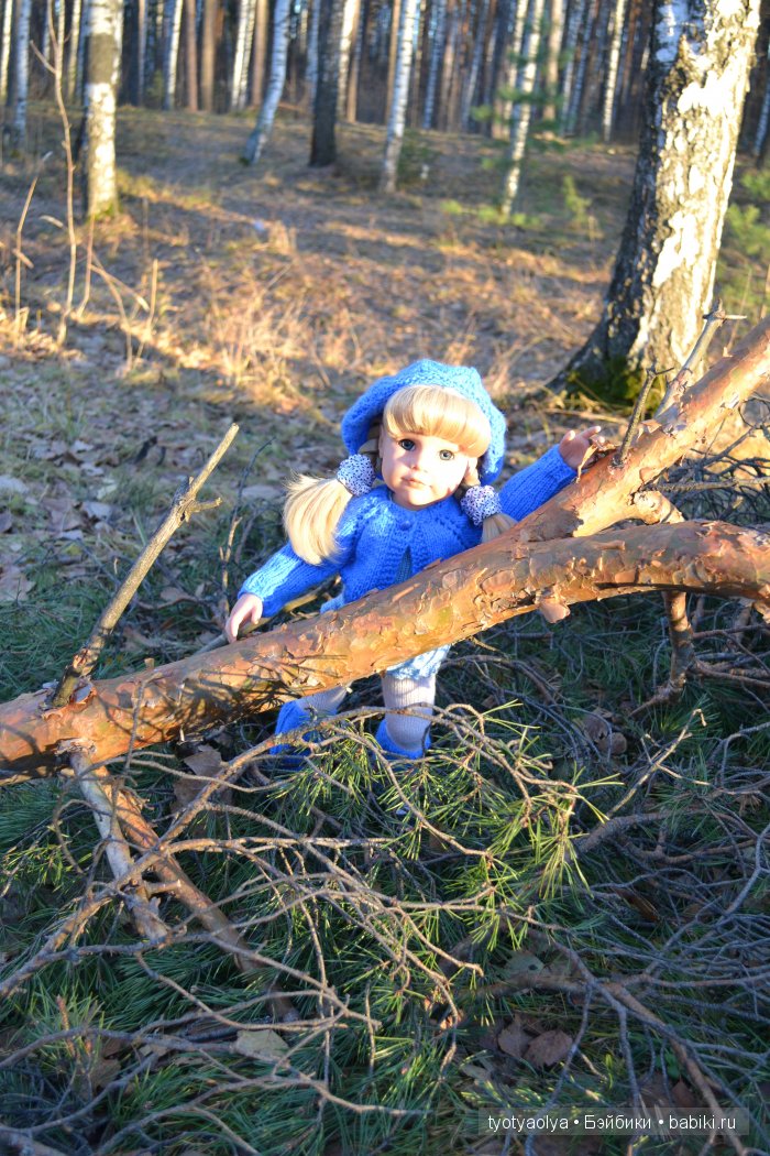 Как Кира на дачу ездила — Куклы Gotz (Готц): Ханна