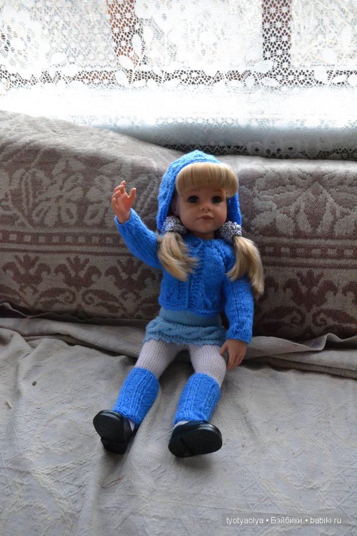 Как Кира на дачу ездила — Куклы Gotz (Готц): Ханна