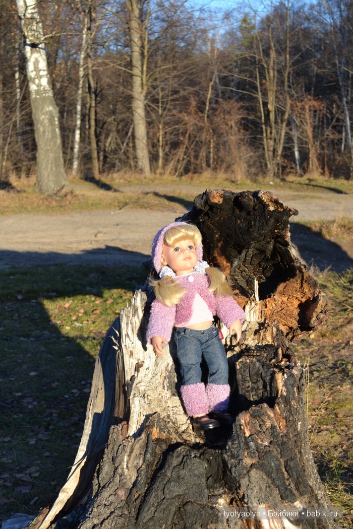 Как Кира на дачу ездила — Куклы Gotz (Готц): Ханна