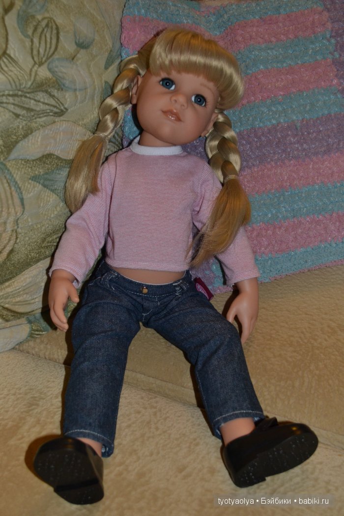 Как Кира на дачу ездила — Куклы Gotz (Готц): Ханна