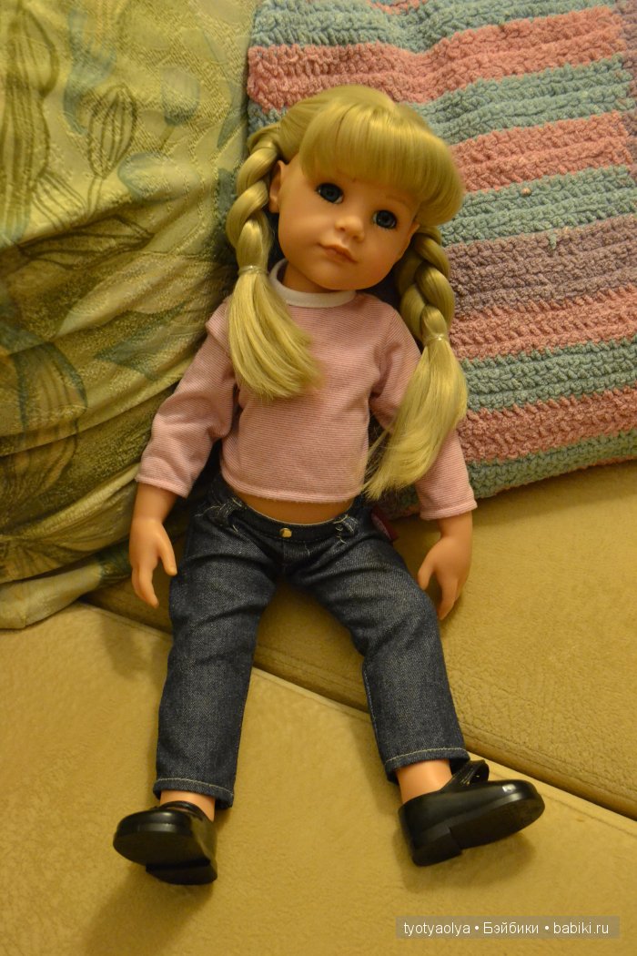 Как Кира на дачу ездила — Куклы Gotz (Готц): Ханна (фото 2)