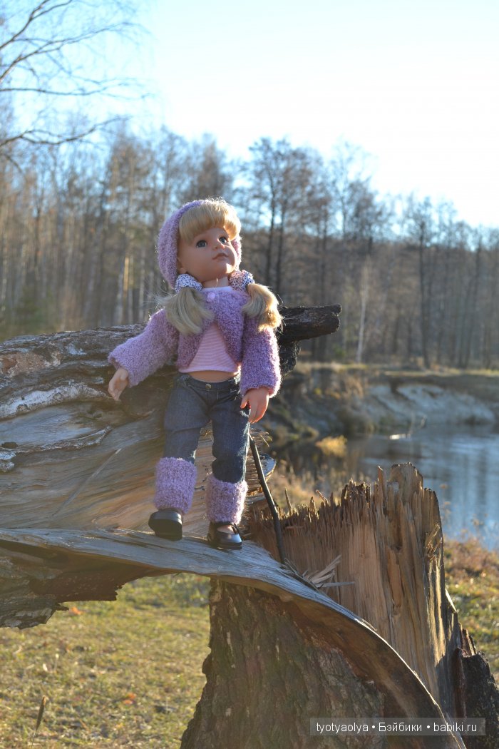 Как Кира на дачу ездила — Куклы Gotz (Готц): Ханна