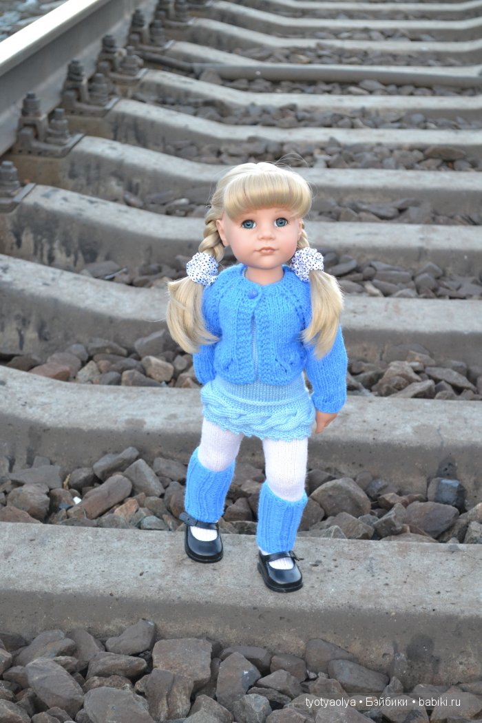 Как Кира на дачу ездила — Куклы Gotz (Готц): Ханна